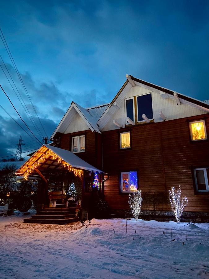 Karpats'Kyi Kalejdoskop Hotel Slavske Exterior foto